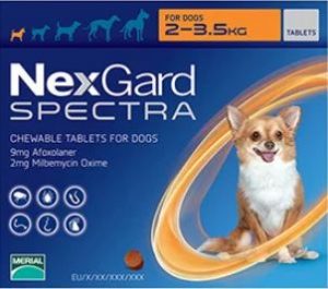 Nexgard Spectra for Dogs Flea & Tick Treatment