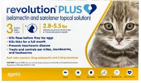 Revolution Plus for Cats Flea & Tick Treatment