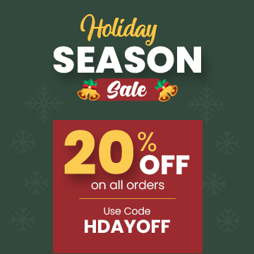 Holiday Sale 20% OFF